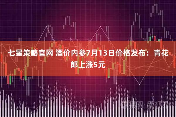七星策略官网 酒价内参7月13日价格发布:青花郎上涨5元